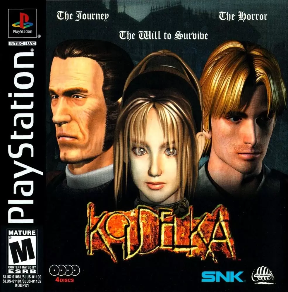 Jeux Playstation PS1 - Koudelka