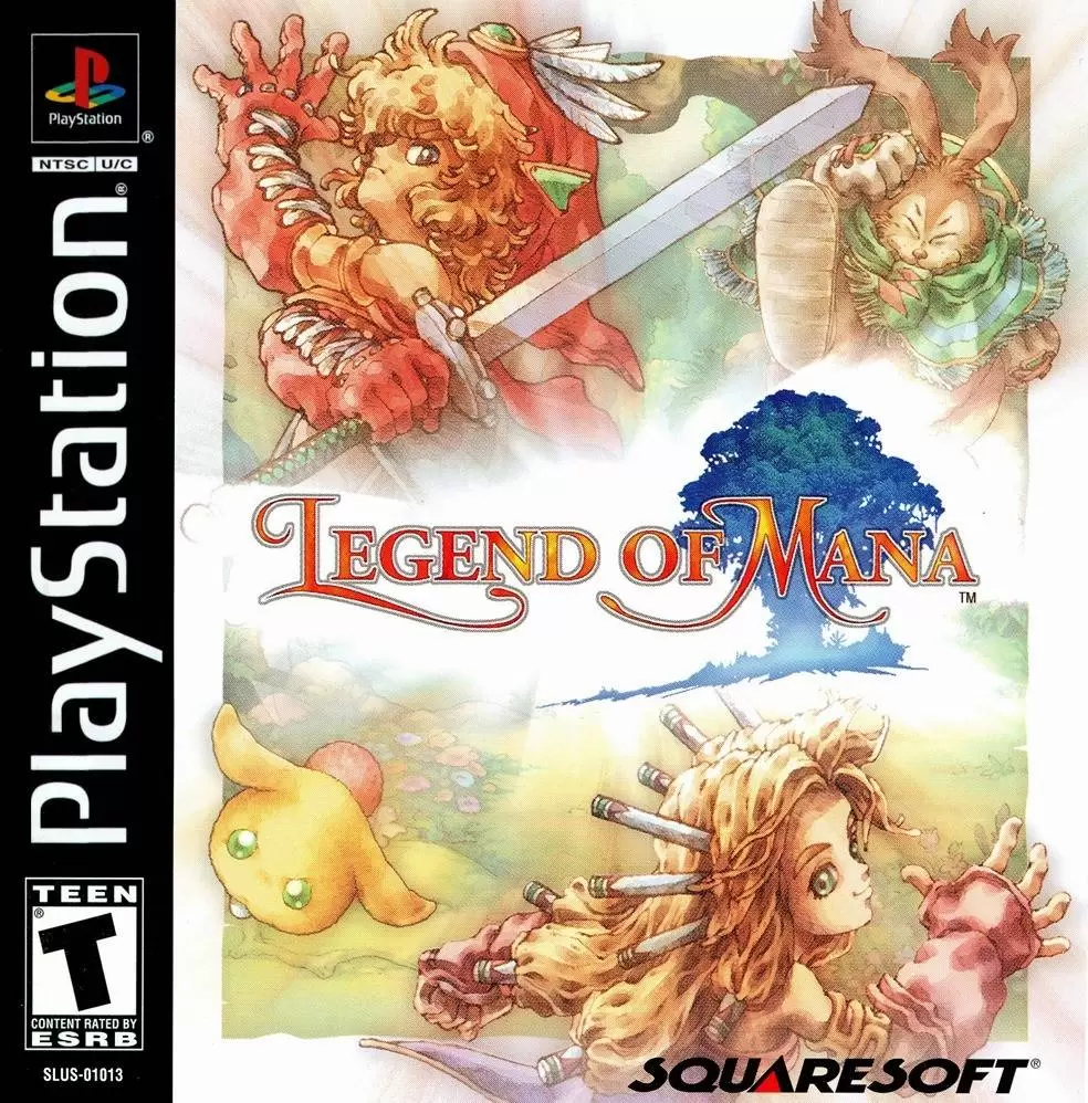 Jeux Playstation PS1 - Legend of Mana