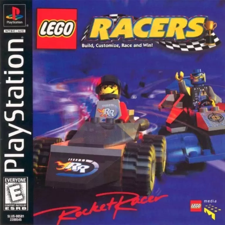 Jeux Playstation PS1 - Lego Racers