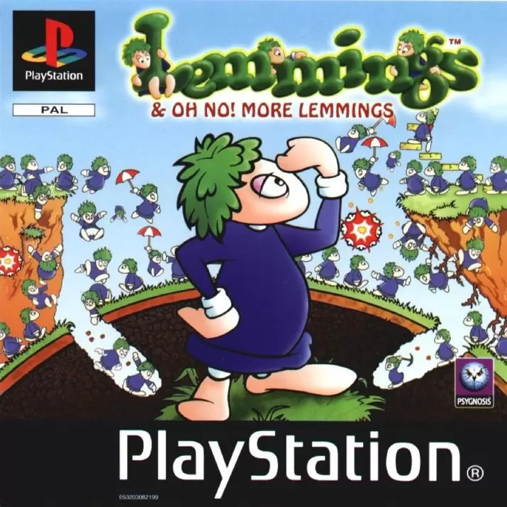 Playstation games - Lemmings & Oh No! More Lemmings