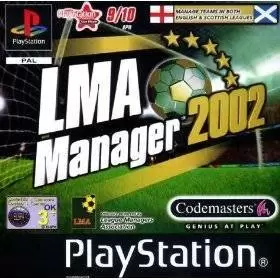 Playstation games - LMA Manager 2002