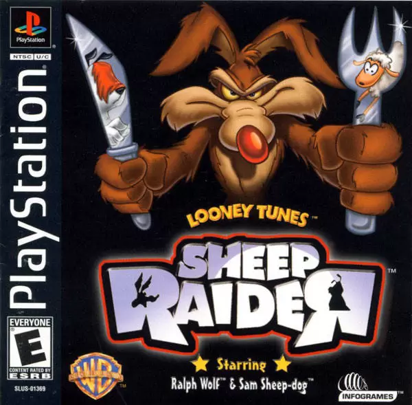 Playstation games - Looney Tunes: Sheep Raider