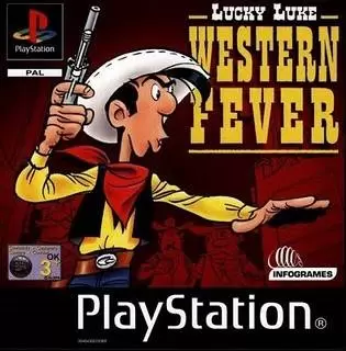 Jeux Playstation PS1 - Lucky Luke: Western Fever