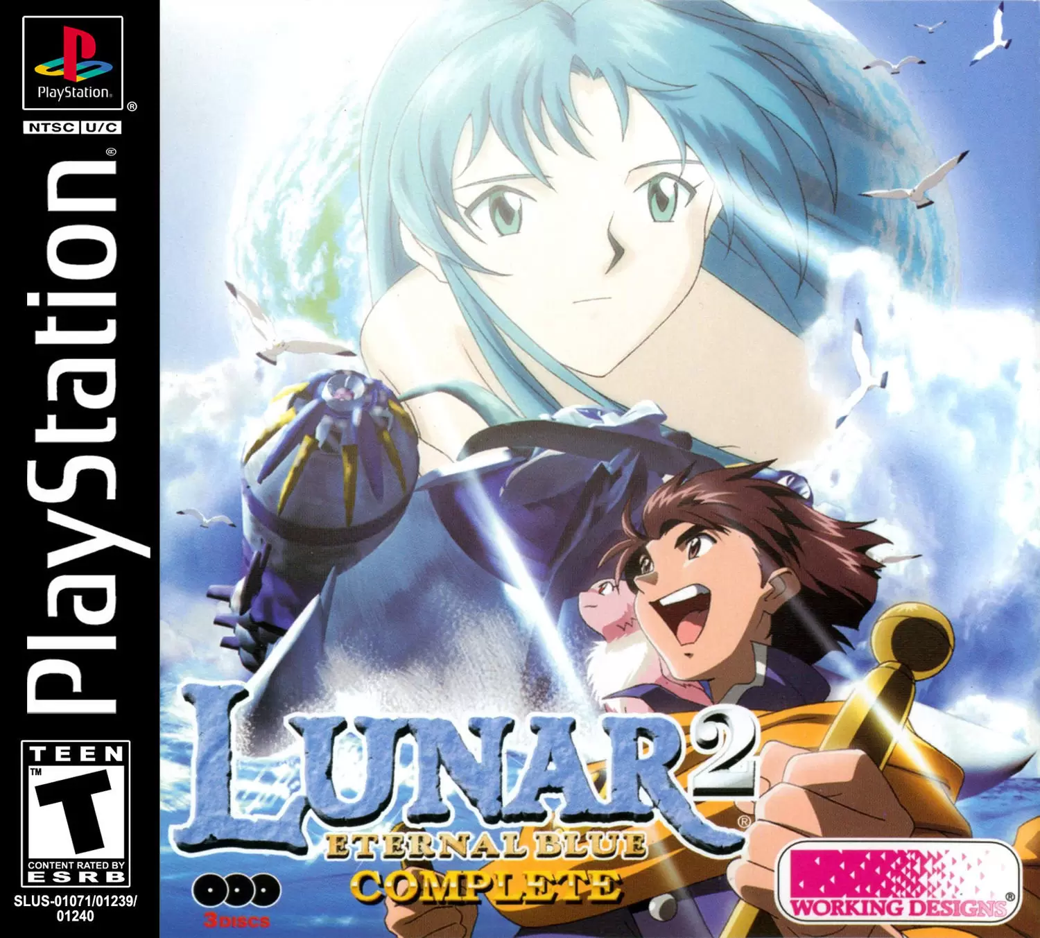 Jeux Playstation PS1 - Lunar 2: Eternal Blue Complete