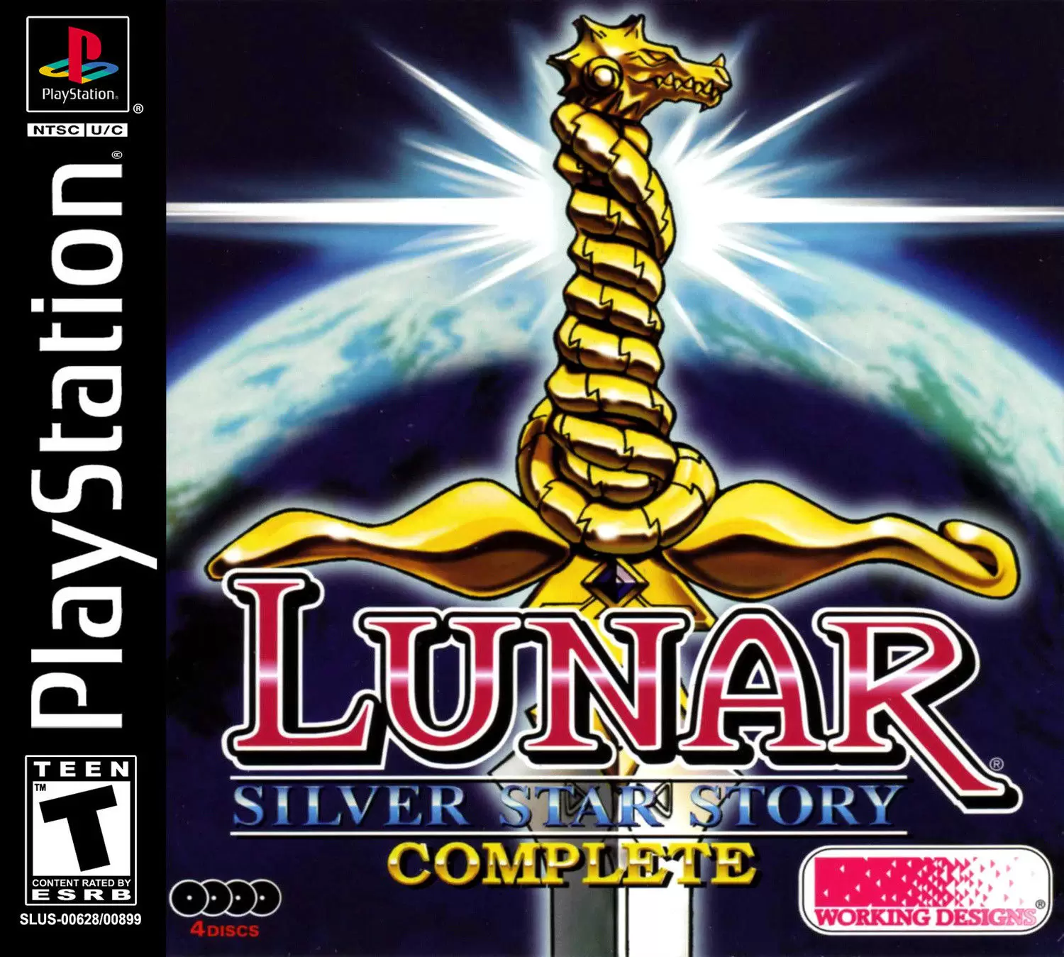 Jeux Playstation PS1 - Lunar: Silver Star Story Complete: Collector\'s Edition