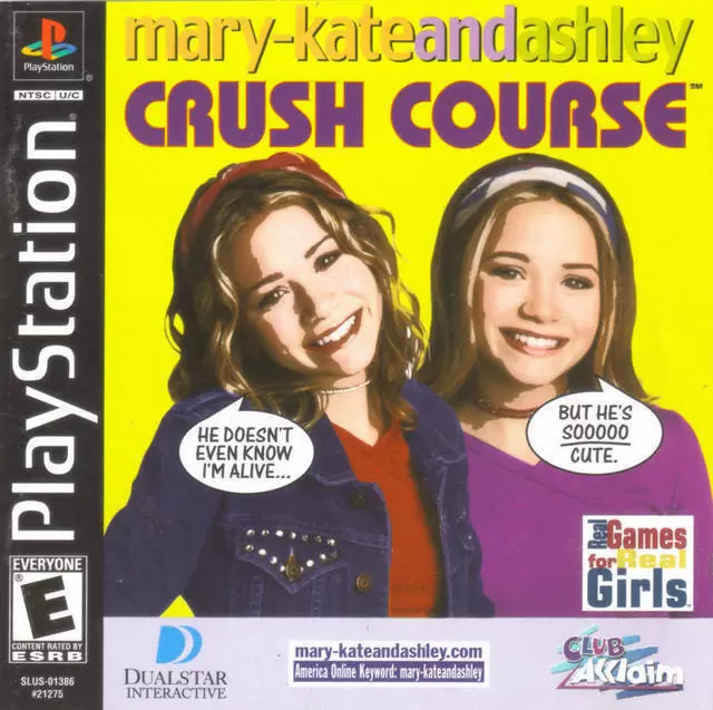 Jeux Playstation PS1 - Mary-Kate and Ashley: Crush Course