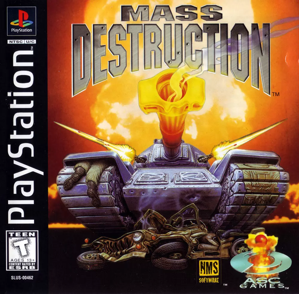 Jeux Playstation PS1 - Mass Destruction
