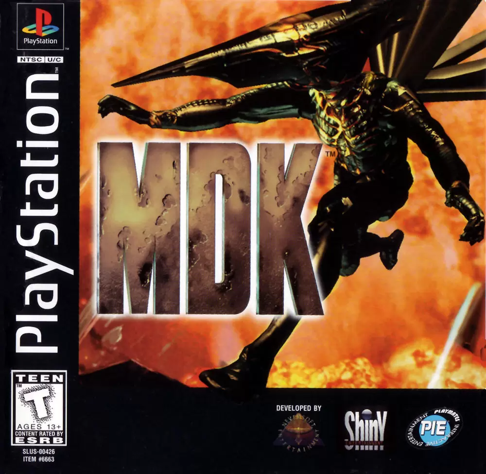 Jeux Playstation PS1 - MDK