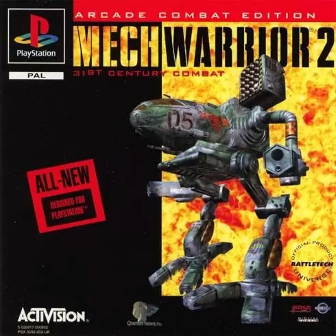 Playstation games - Mech Warrior 2