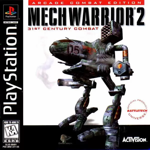 Playstation games - MechWarrior 2: 31st Century Combat
