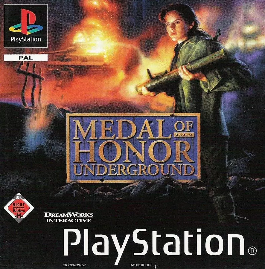 Medal of Honor: Underground (Sony PlayStation 1, 2000) for sale