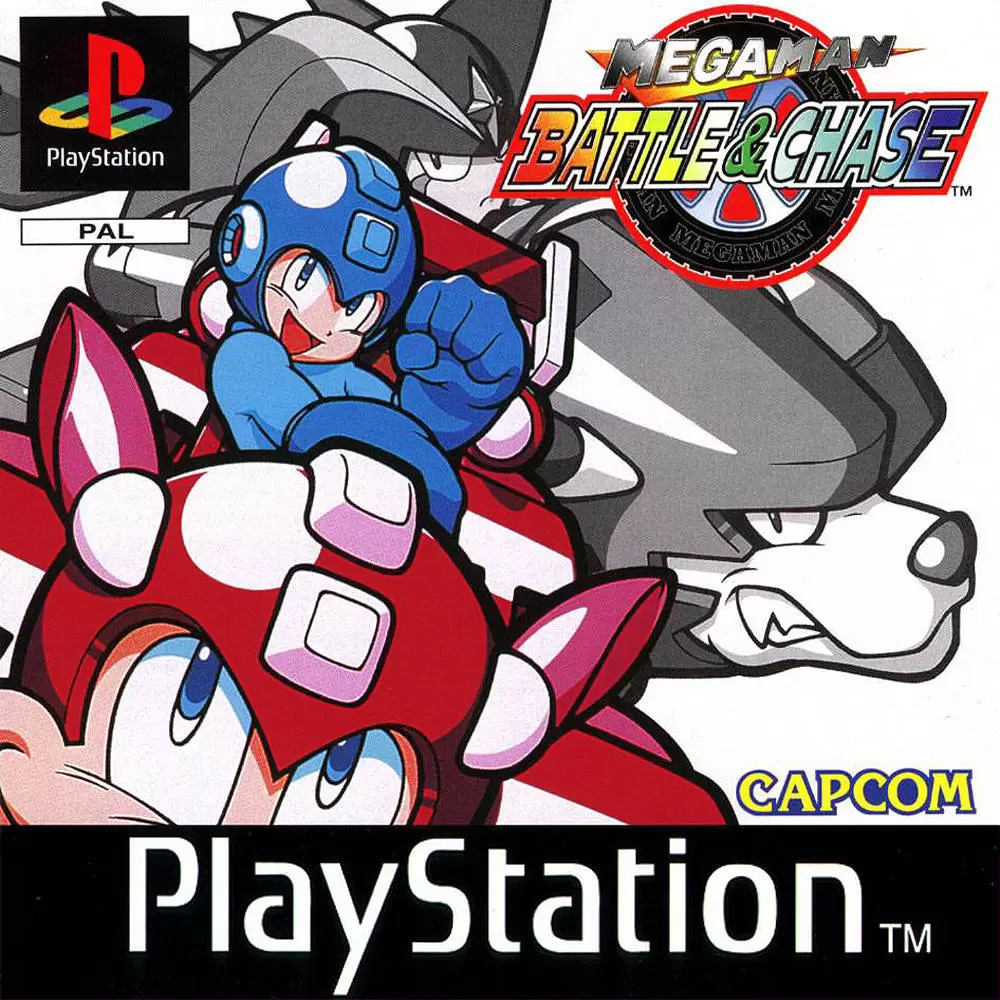 Playstation games - Mega Man Battle & Chase