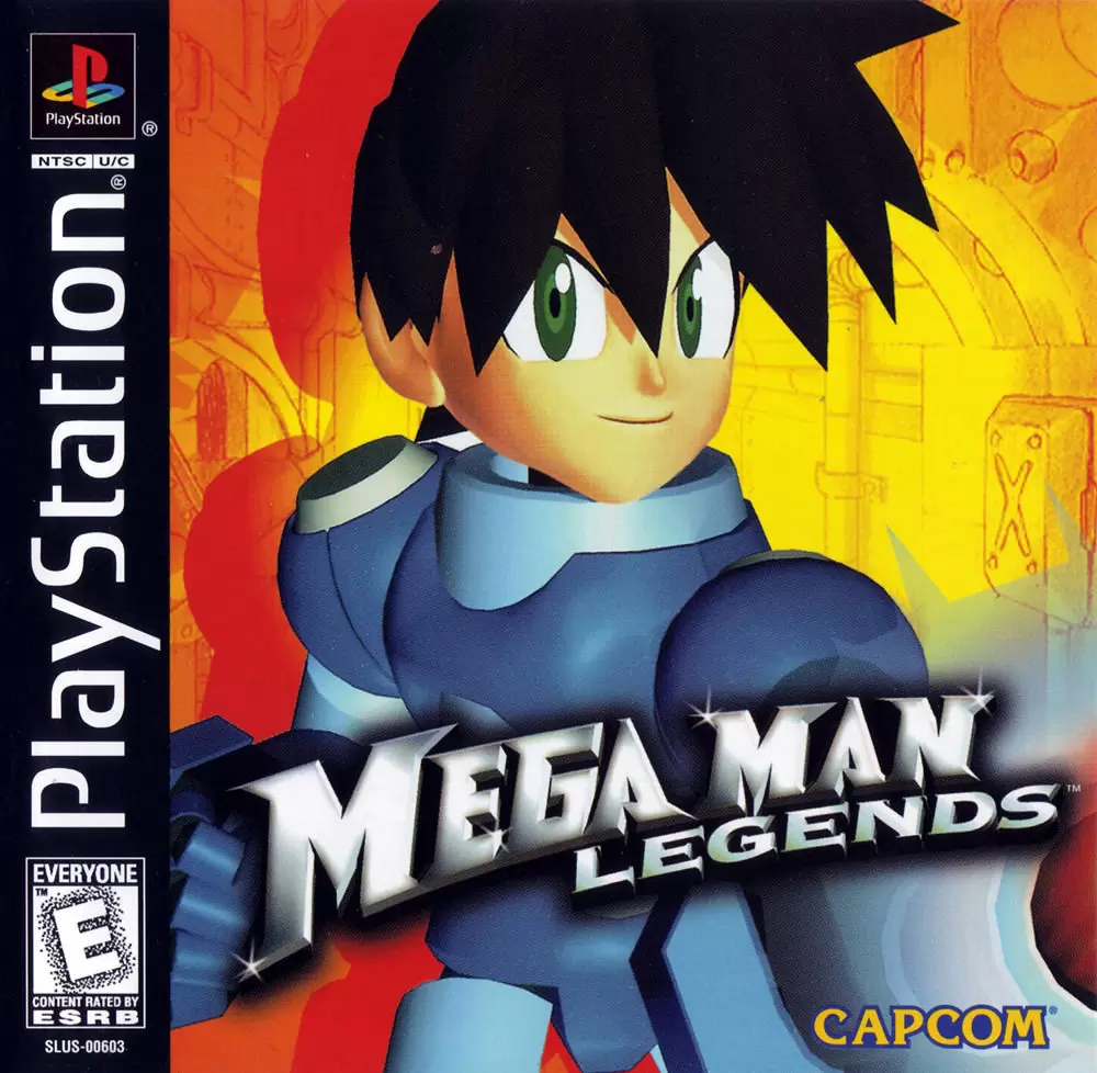 Playstation games - Mega Man Legends