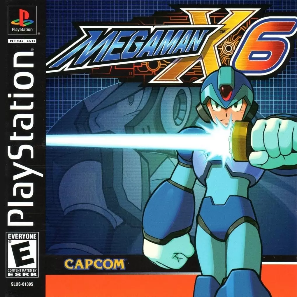 Playstation games - Mega Man X6
