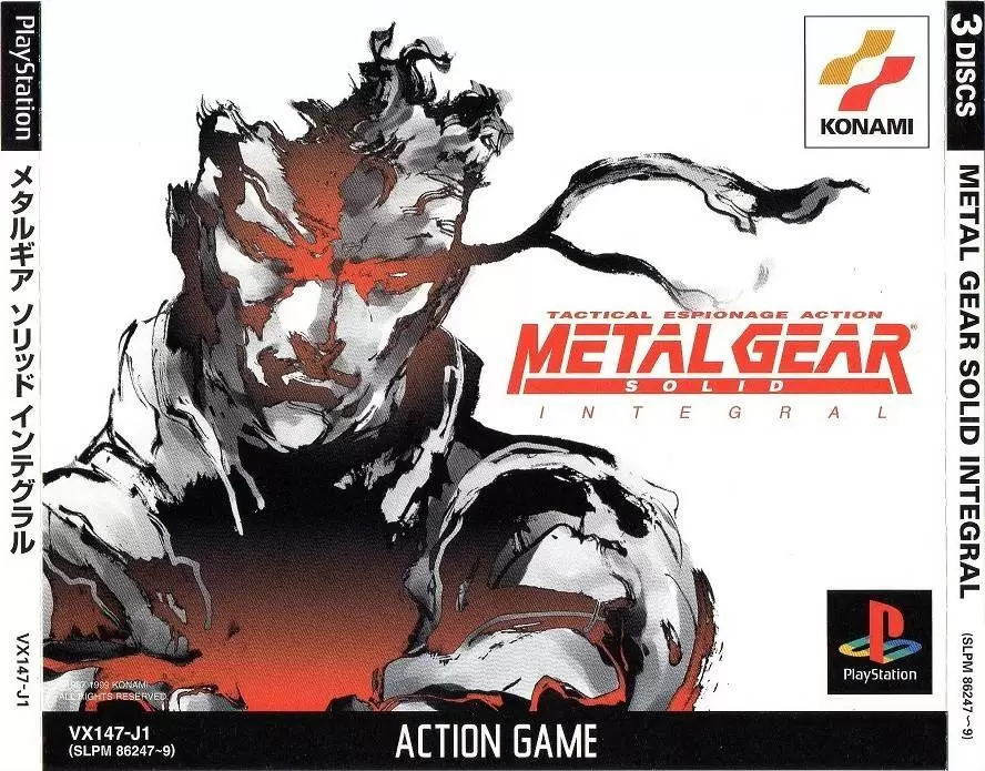 Jeux Playstation PS1 - Metal Gear Solid: Integral