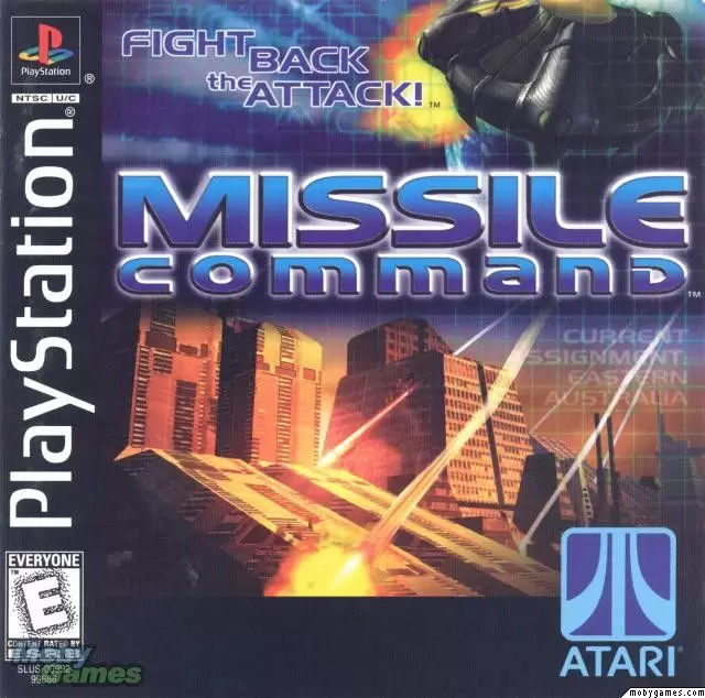 Jeux Playstation PS1 - Missile Command