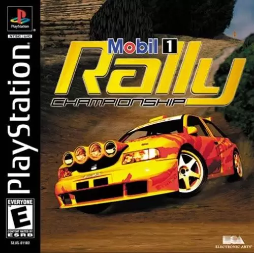 Playstation games - Mobil 1 Rally Championship