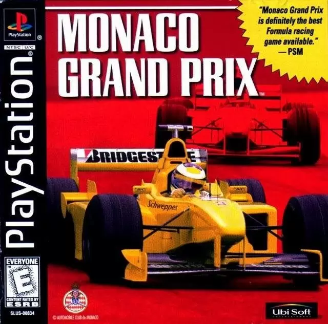 Jeux Playstation PS1 - Monaco Grand Prix