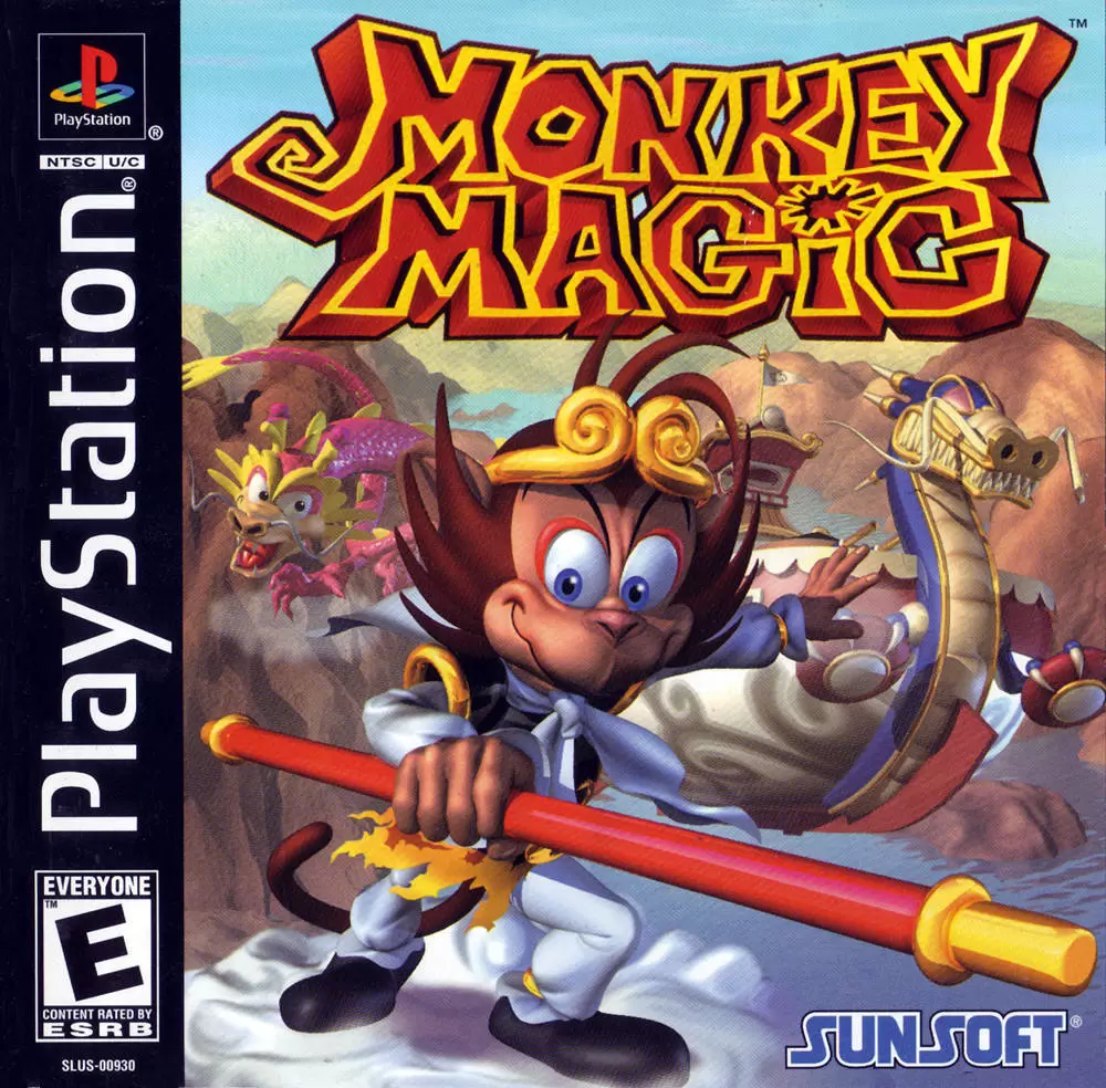 Jeux Playstation PS1 - Monkey Magic