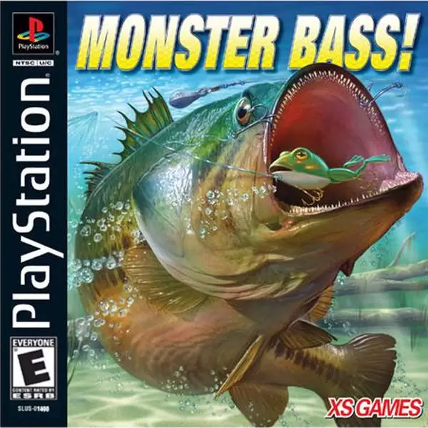 Jeux Playstation PS1 - Monster Bass