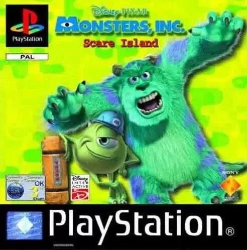 Jeux Playstation PS1 - Monster Inc. - Scare Island