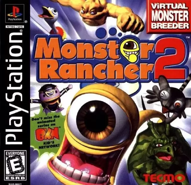 Playstation games - Monster Rancher 2
