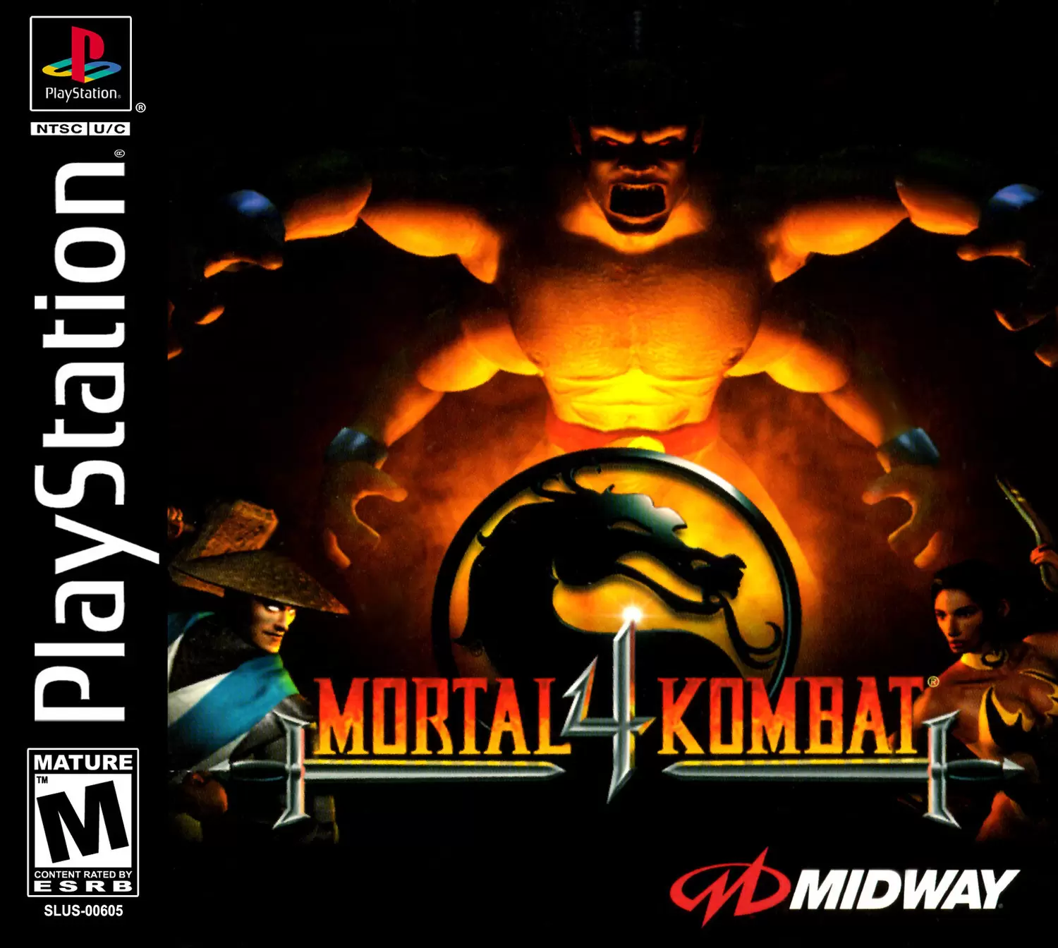 Jeux Playstation PS1 - Mortal Kombat 4