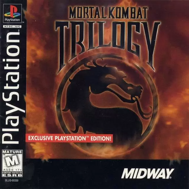 Playstation games - Mortal Kombat Trilogy
