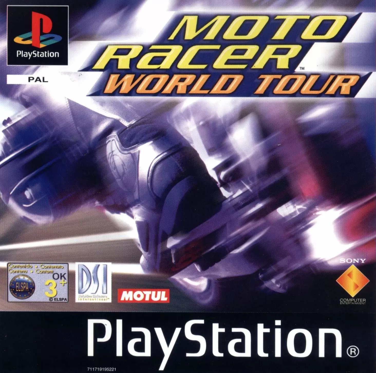 Jeux Playstation PS1 - Moto Racer World Tour