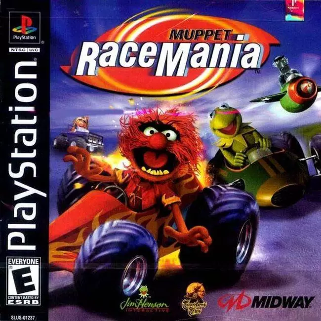 Jeux Playstation PS1 - Muppet RaceMania