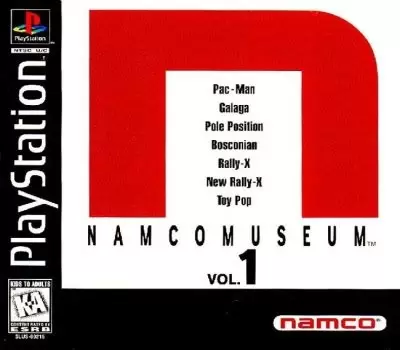 Playstation games - Namco Museum Vol. 1