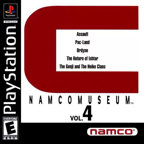 Playstation games - Namco Museum Vol. 4