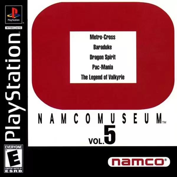 Playstation games - Namco Museum Vol. 5