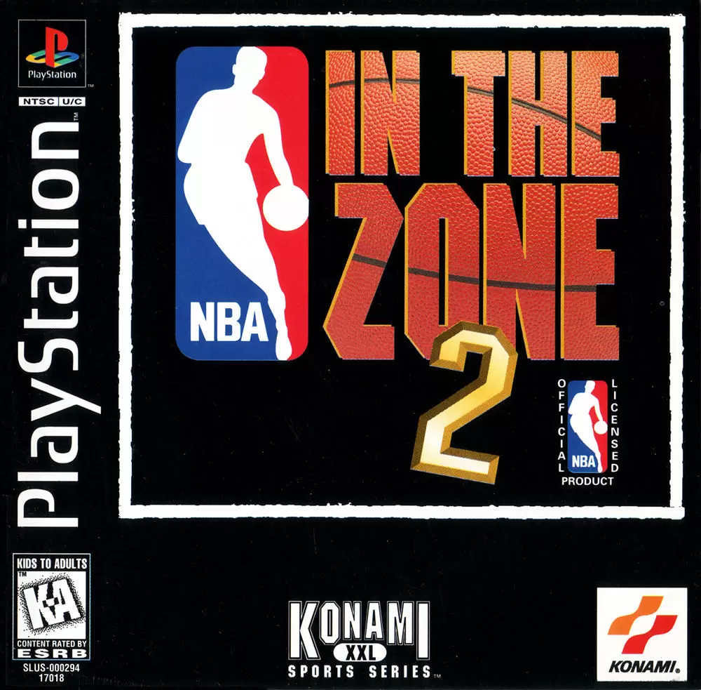 Playstation games - NBA In The Zone 2