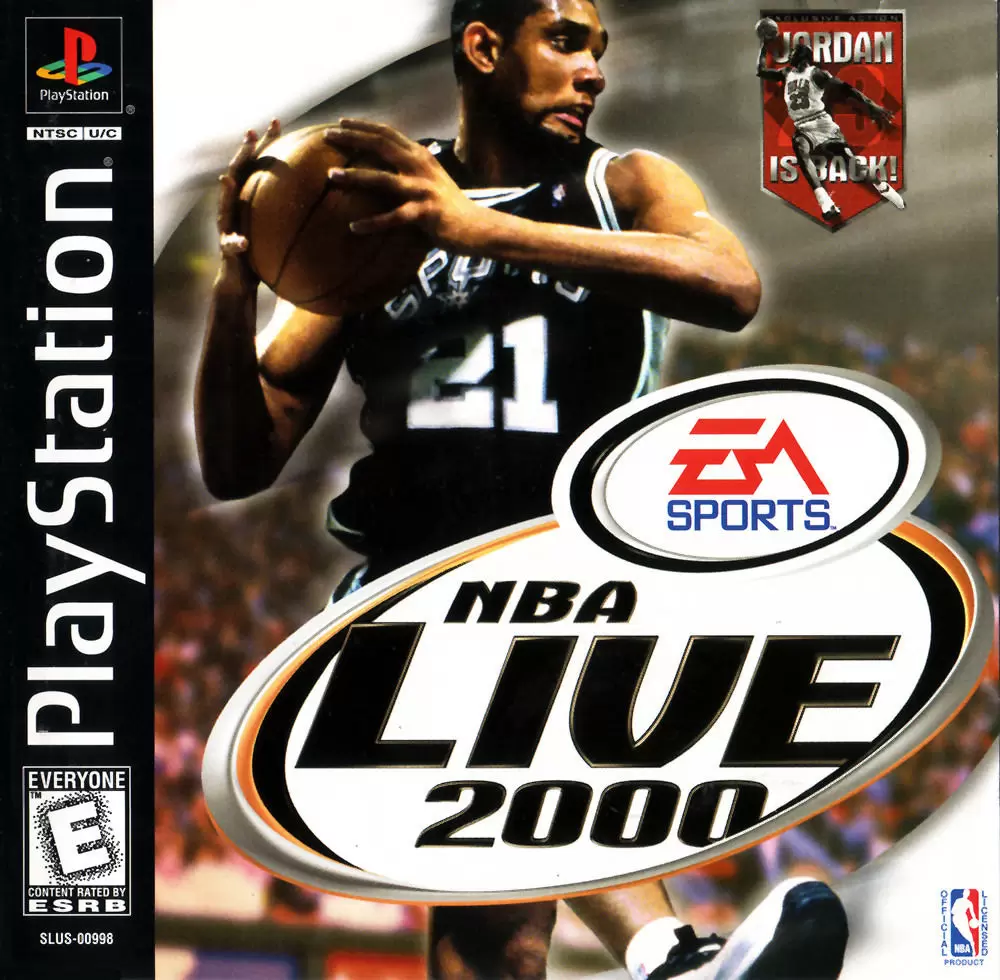 Jeux Playstation PS1 - NBA Live 2000