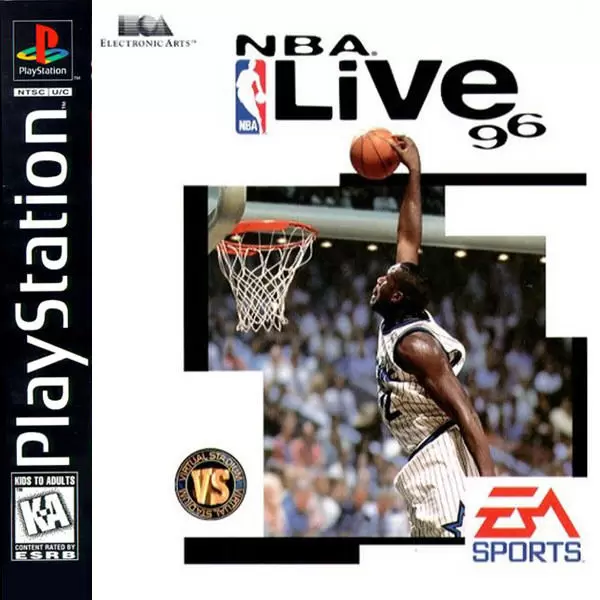 Playstation games - NBA Live 96