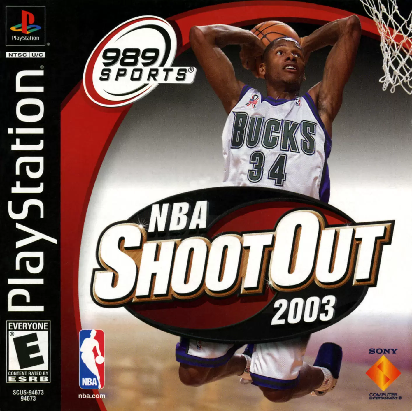 Playstation games - NBA ShootOut 2003