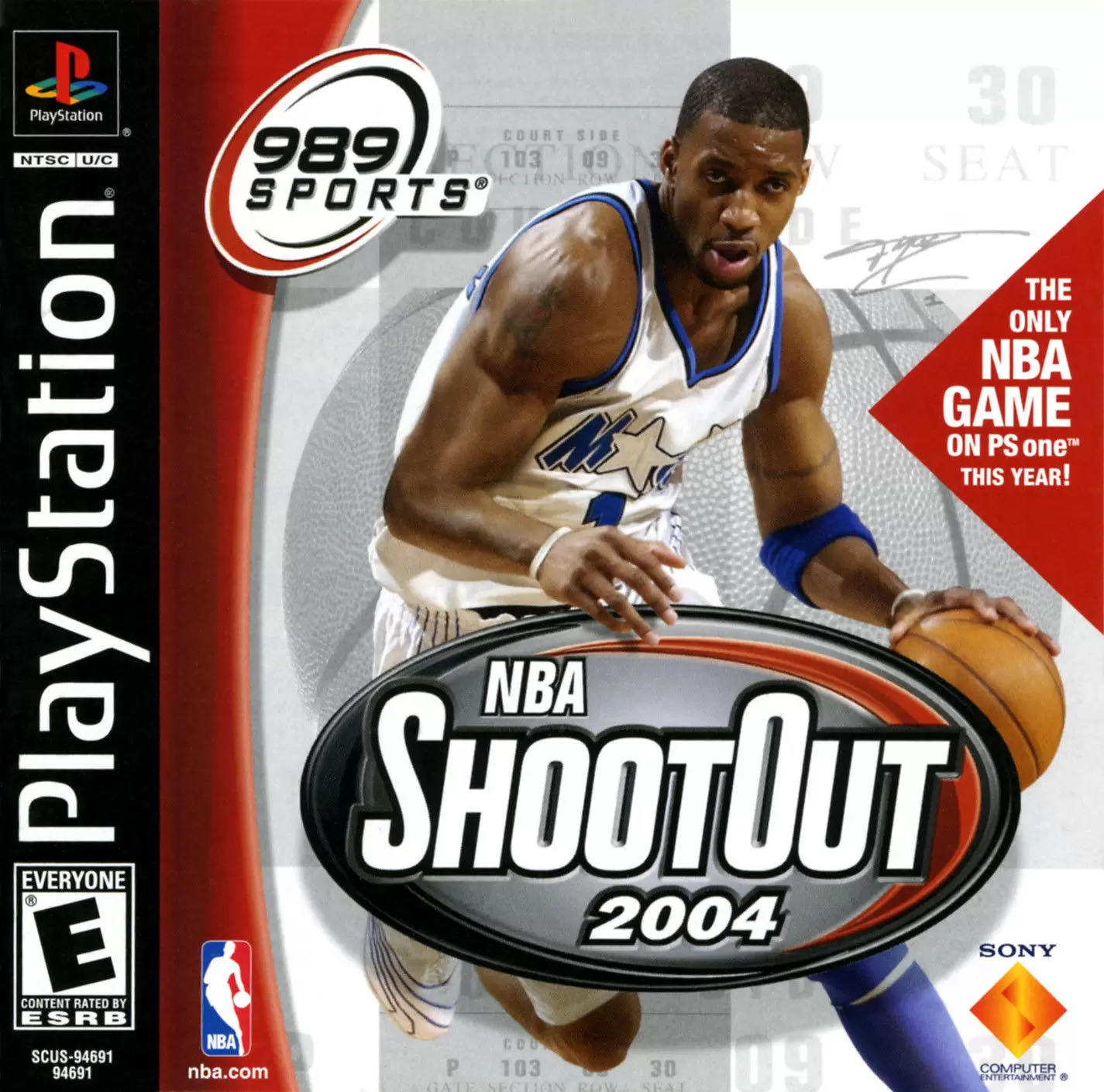 Playstation games - NBA ShootOut 2004