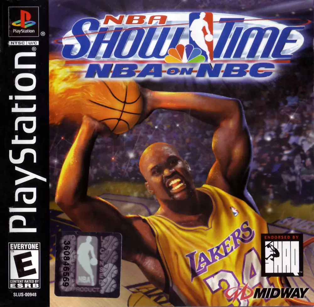 Jeux Playstation PS1 - NBA Showtime: NBA on NBC