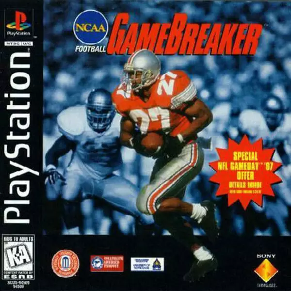 Playstation games - NCAA Gamebreaker