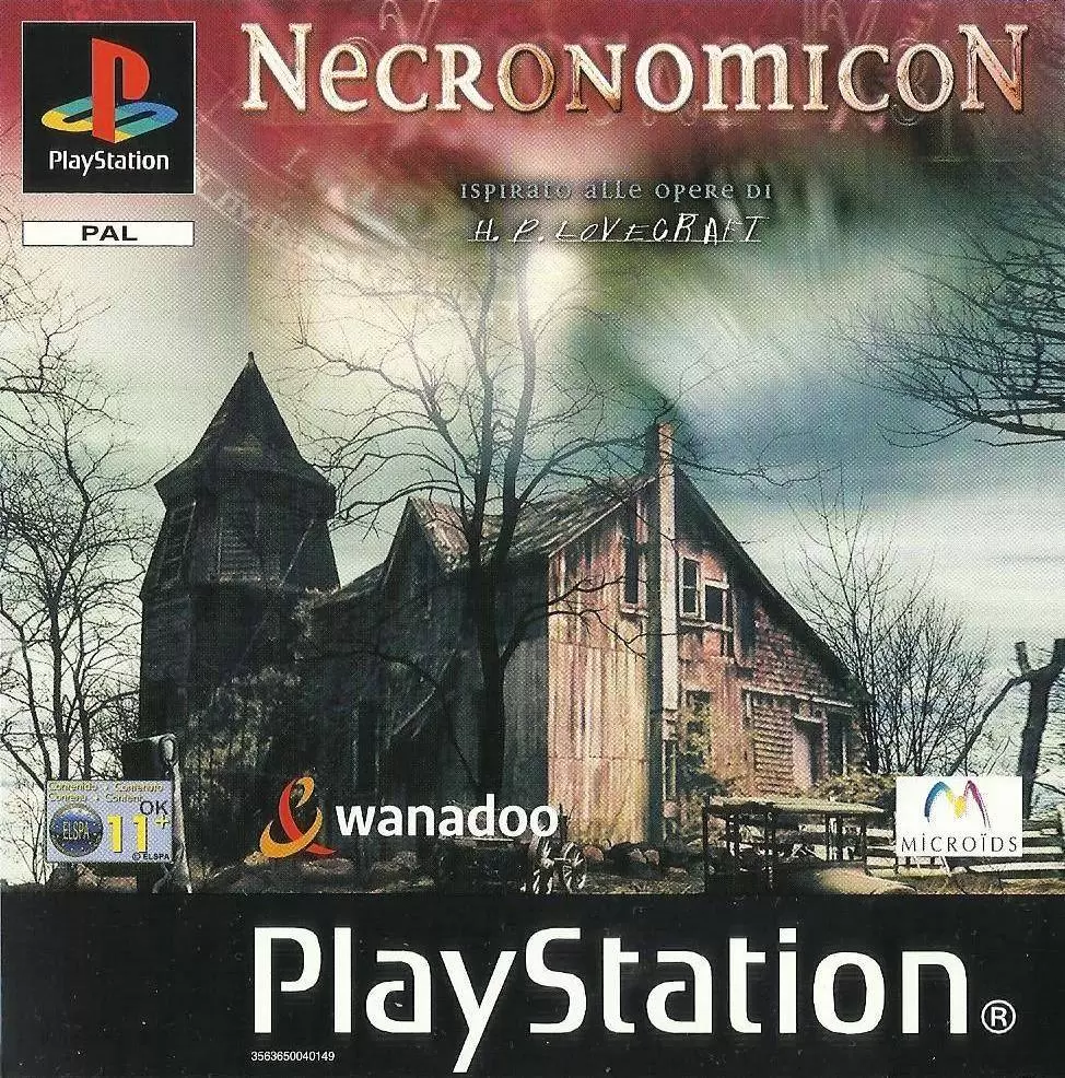 Playstation games - Necronomicon: The Dawning of Darkness