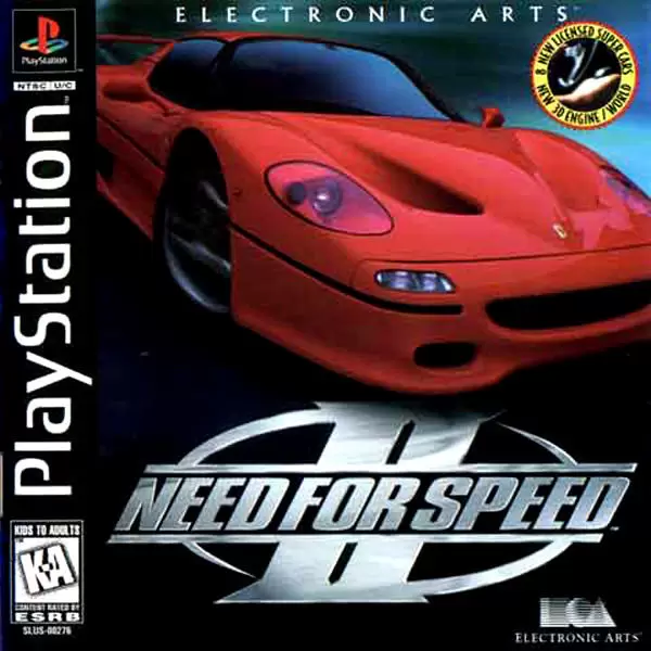 Jeux Playstation PS1 - Need for Speed II