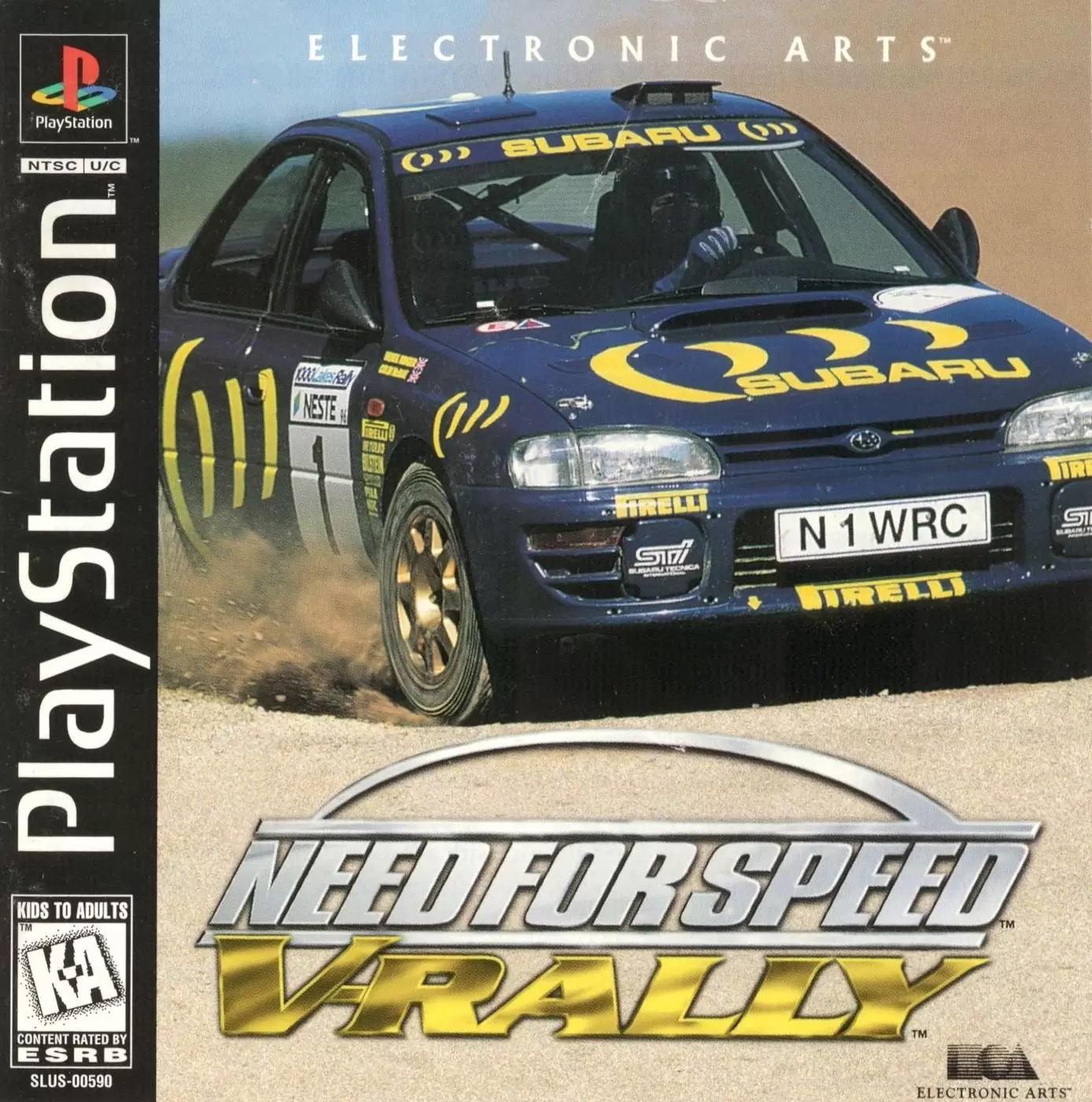 Playstation games - Need for Speed: V-Rally