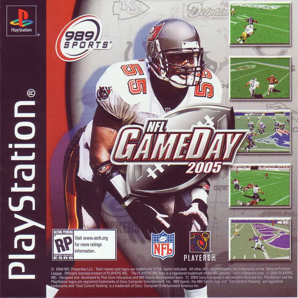 Playstation games - NFL Game Day 2005