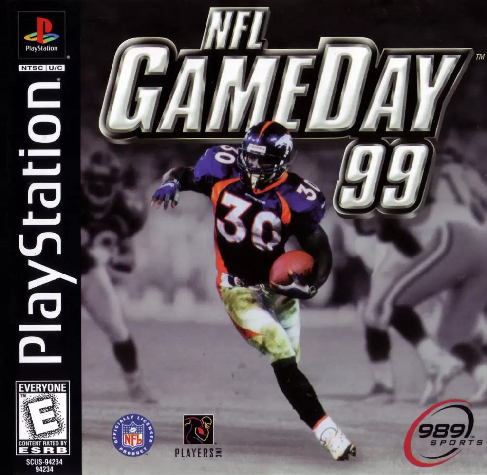 Playstation games - NFL Game Day 99