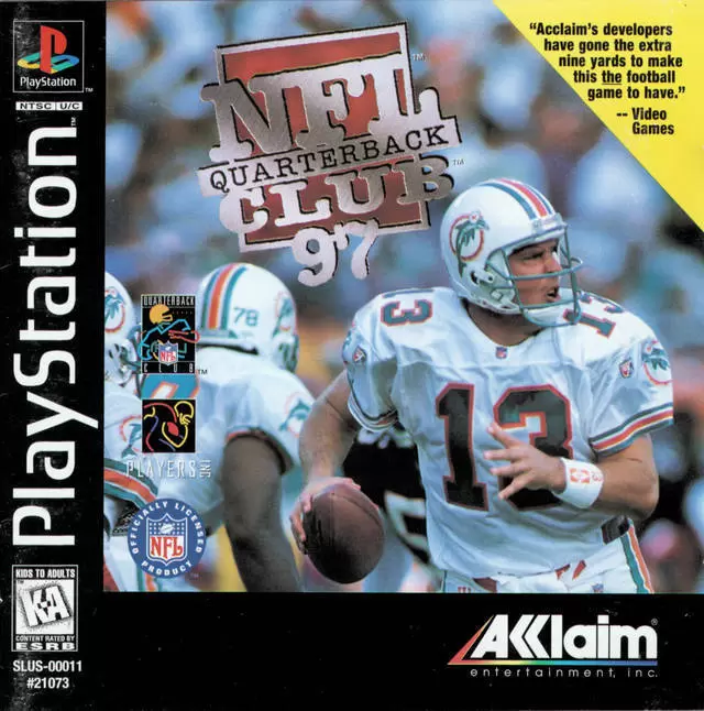 Playstation games - NFL Quarterback Club 97