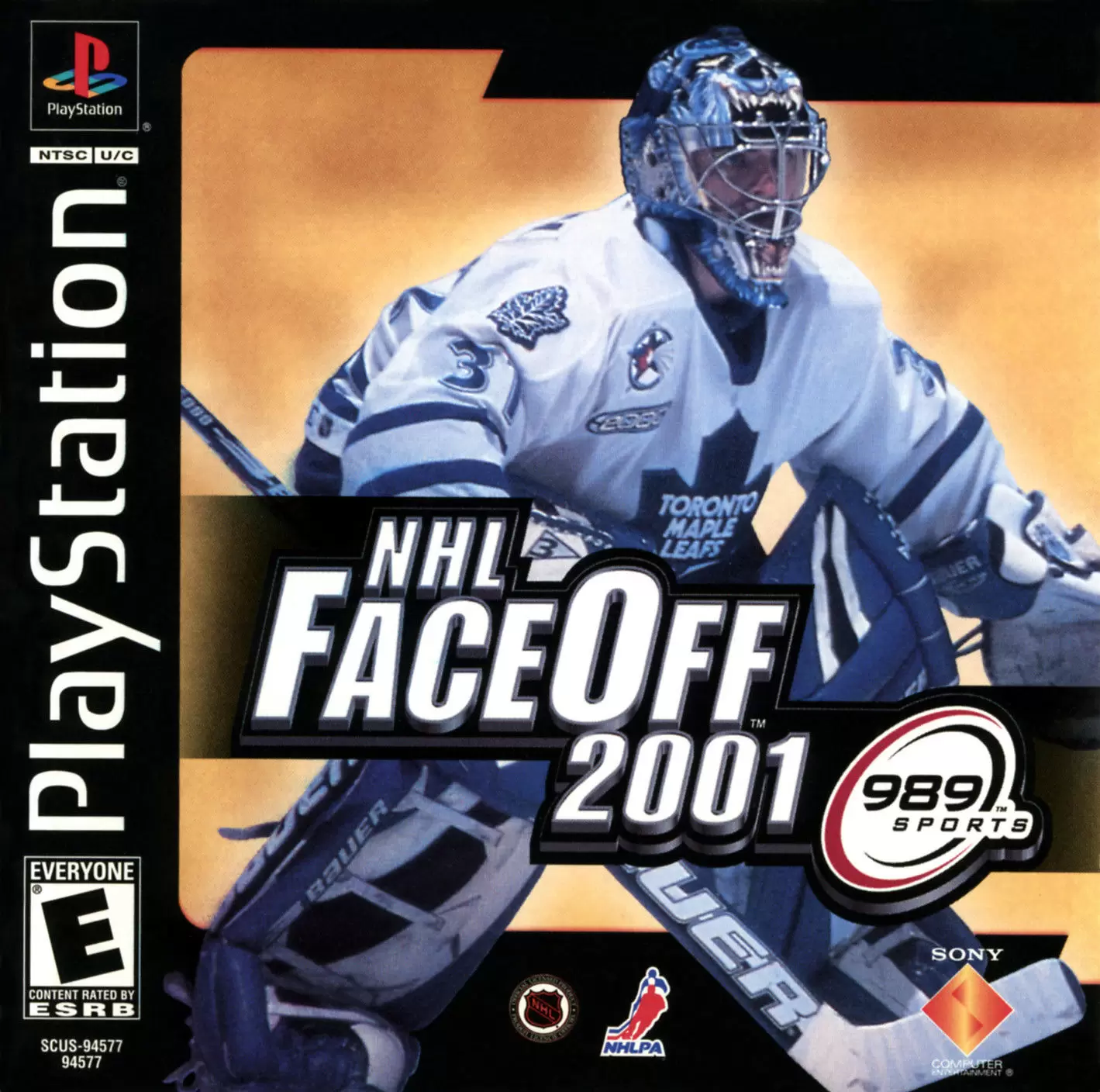 Playstation games - NHL FaceOff 2001