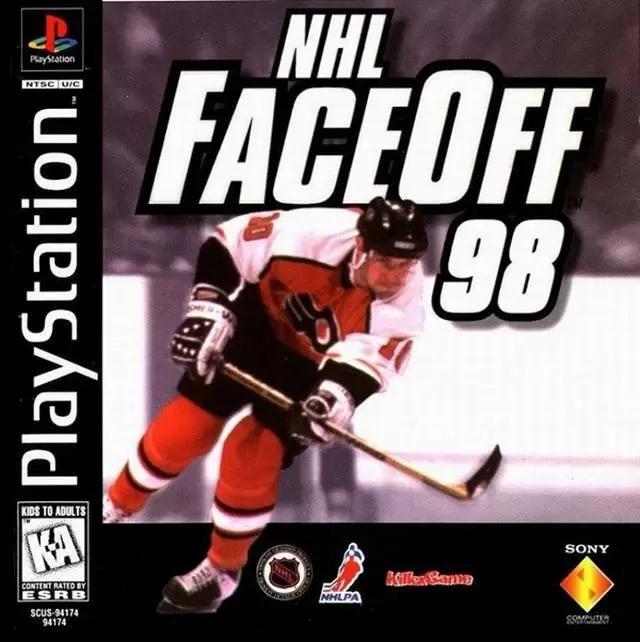 Jeux Playstation PS1 - NHL FaceOff 98