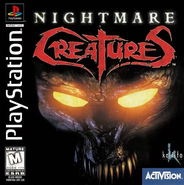 Jeux Playstation PS1 - Nightmare Creatures