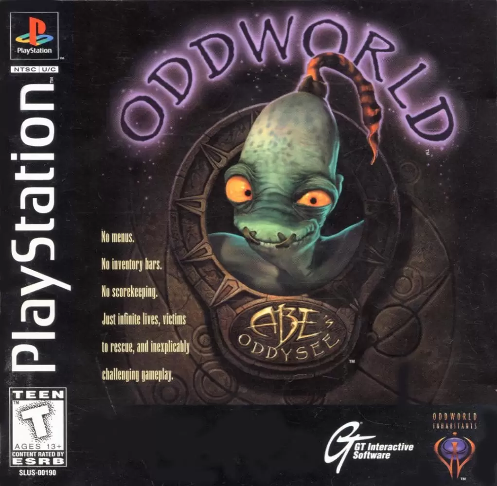 Jeux Playstation PS1 - Oddworld: Abe\'s Oddysee